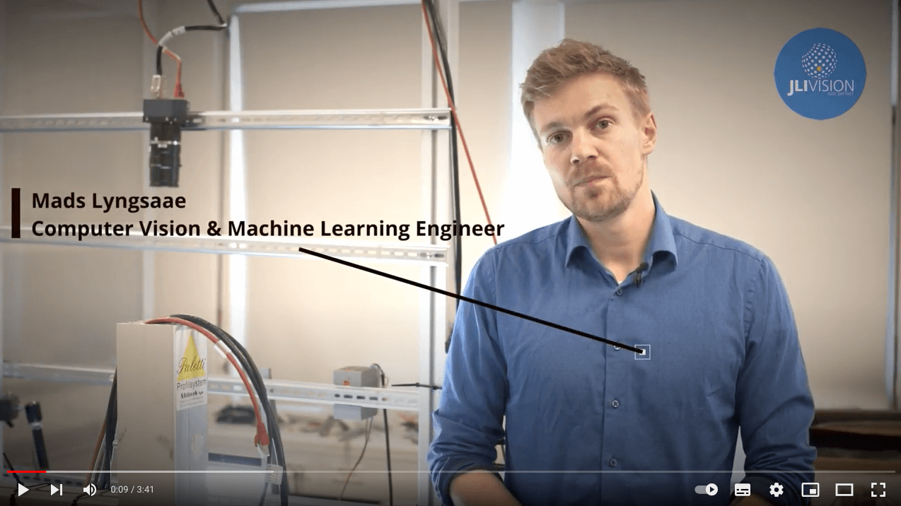 Machine vision. Inspection of a large object 